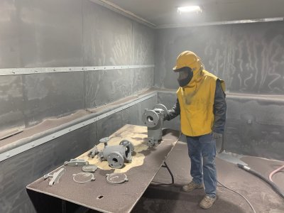 Sandblasting