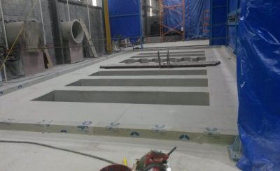 Trincheras de concreto